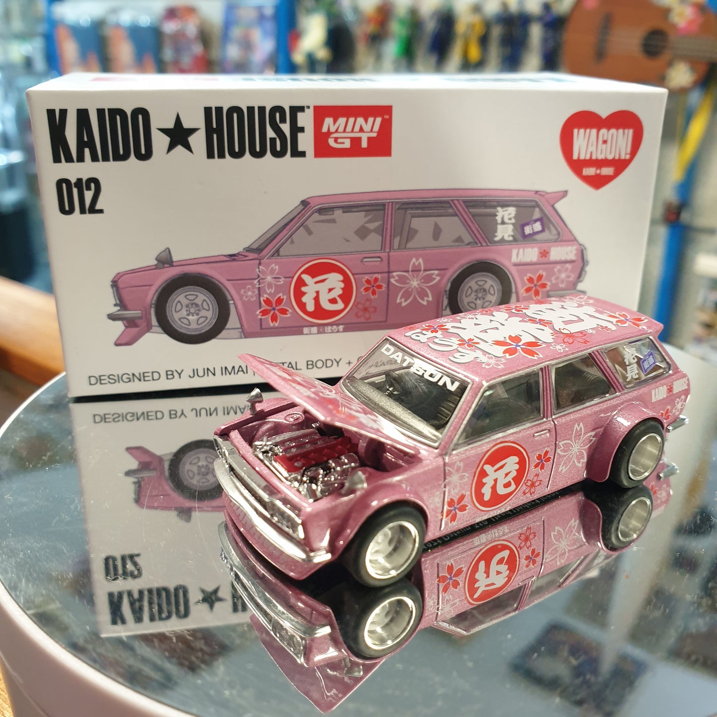 MiniGT - KAIDO House Datsun 510 Wagon Hanami V1 RHD