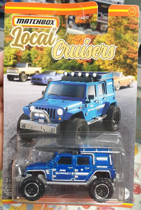 Matchbox jeep 2024 wrangler superlift