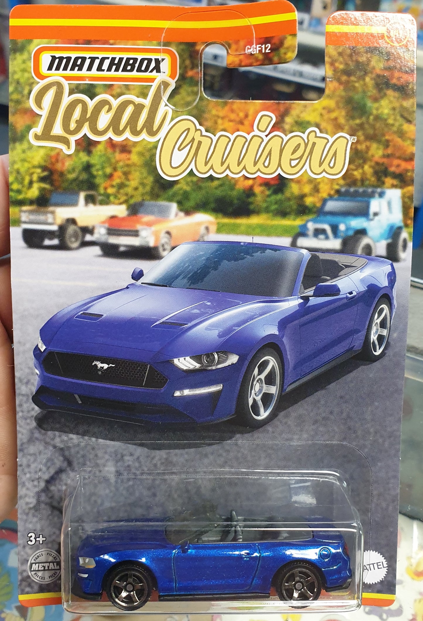 Matchbox - Local Cruisers - 2018 Ford Mustang - Dark Blue