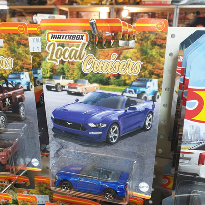Matchbox - Local Cruisers - 2018 Ford Mustang - Dark Blue