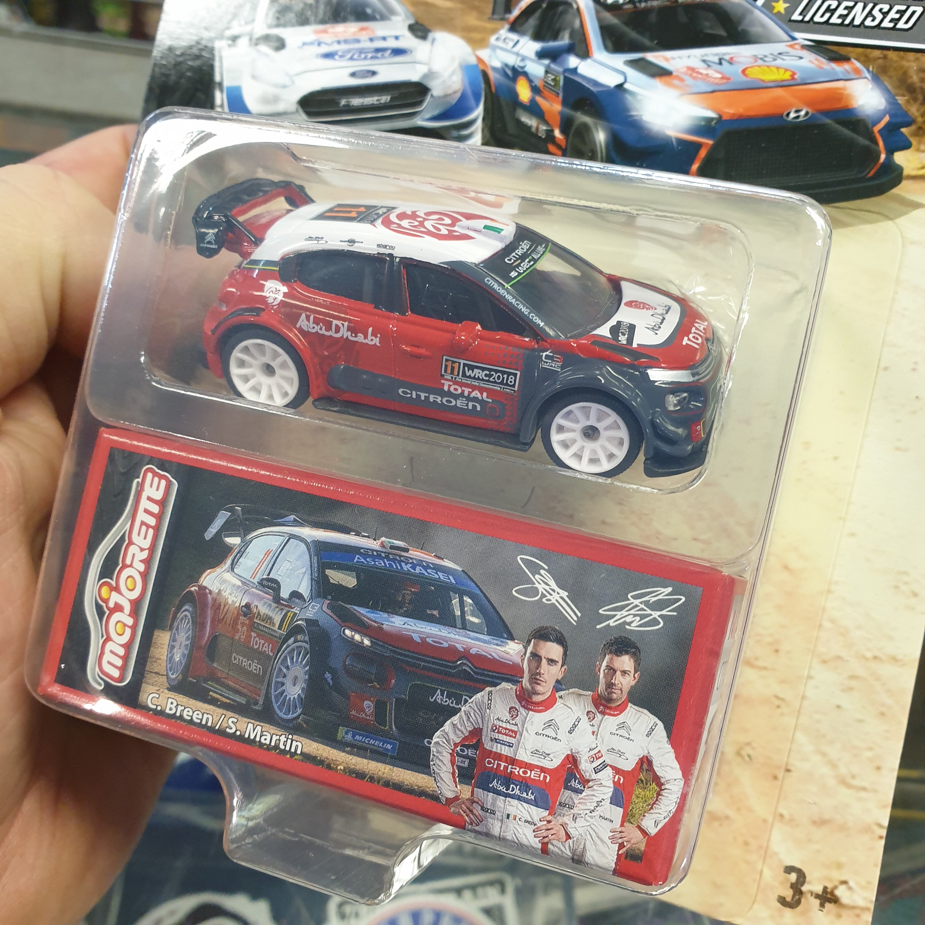 Majorette - Coffret de 3 voitures de course WRC – Circle Toys