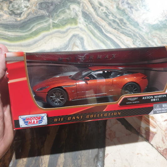 Motormax Aston Martin DB11 (Jaffa Orange) 1:24 Scale