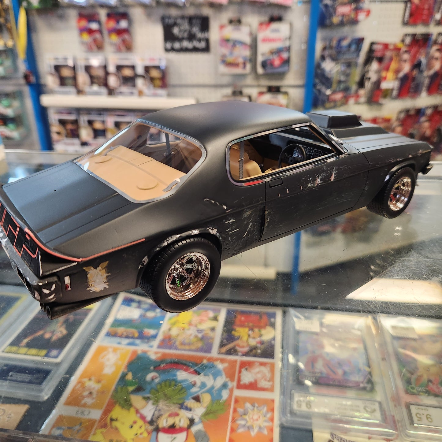 Ace Models - 1973 Holden MFP Monaro Mad Max Resin (Joy Ride Panel Damaged) 1:18 Scale Model