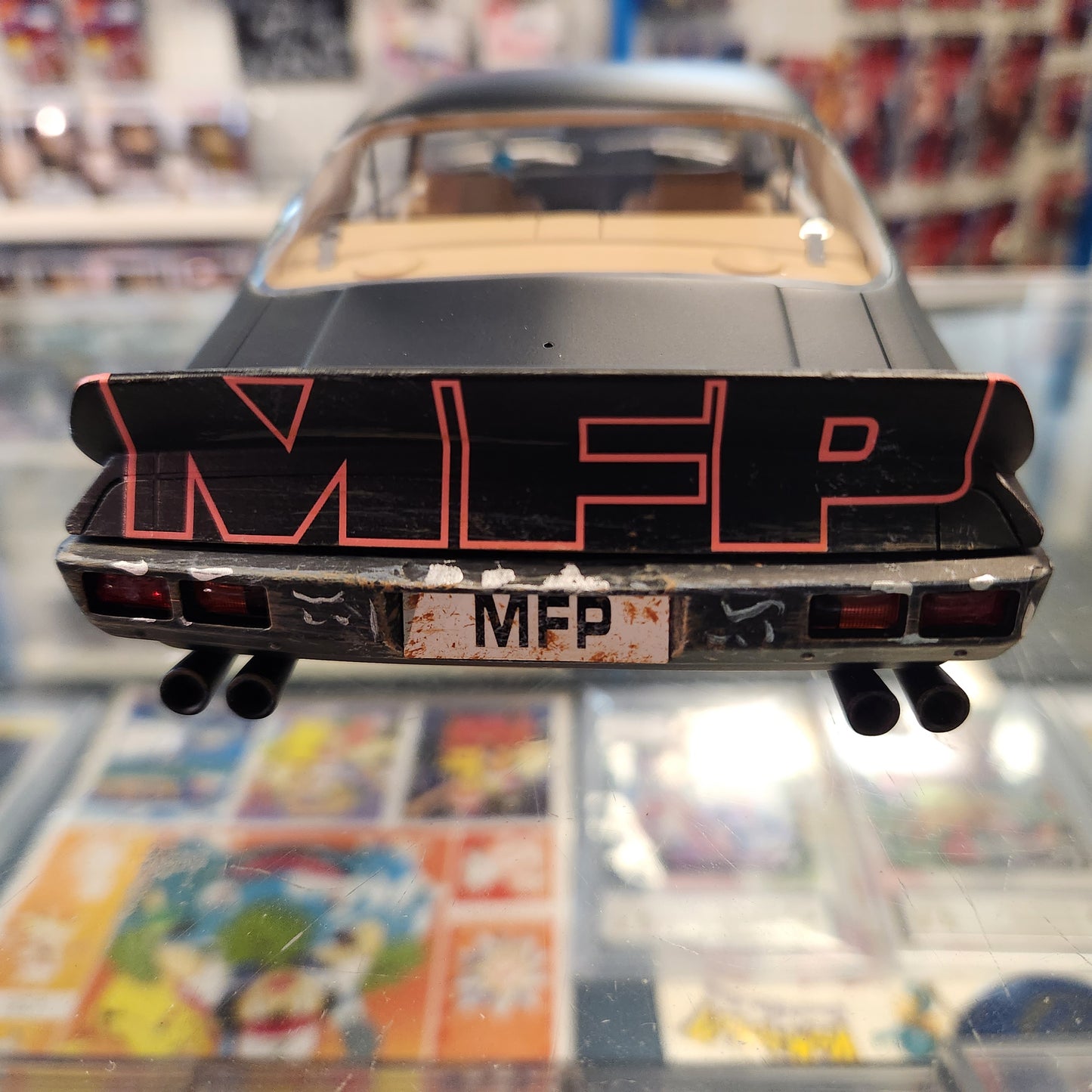 Ace Models - 1973 Holden MFP Monaro Mad Max Resin (Joy Ride Panel Damaged) 1:18 Scale Model