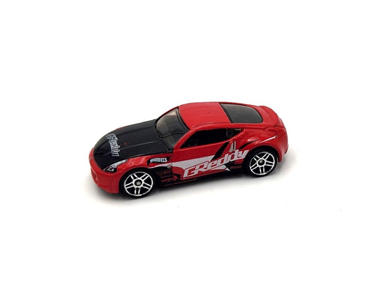 Uncarded - Hot Wheels - Nissan 370Z 'GReddy' Red