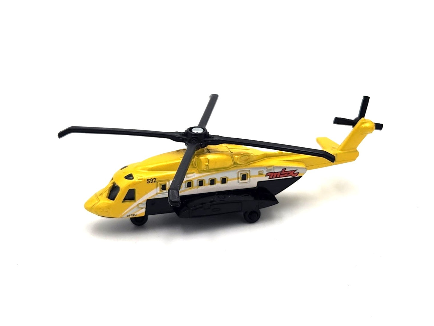 Uncarded - Matchbox - Sikorsky S-92 Yellow Helicopter