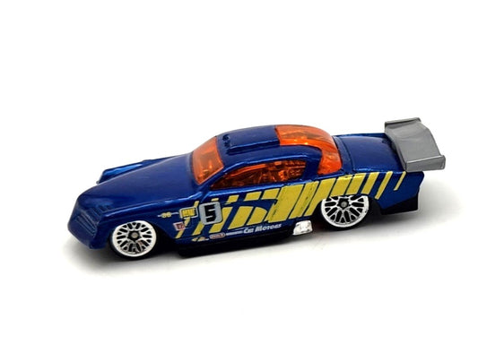 Uncarded - Hot Wheels - 'AT A-Tude' #5 Yellow Blue