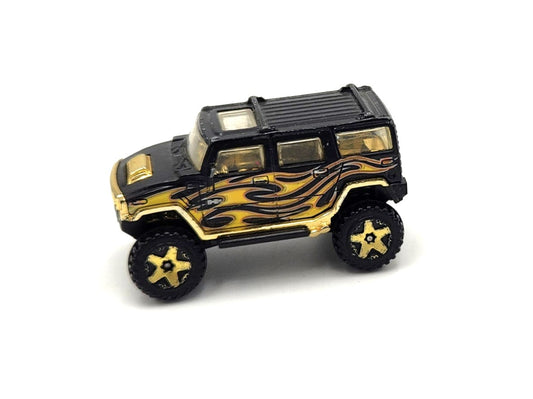 Uncarded - Hot Wheels - Hummer 'Gold and Flames'