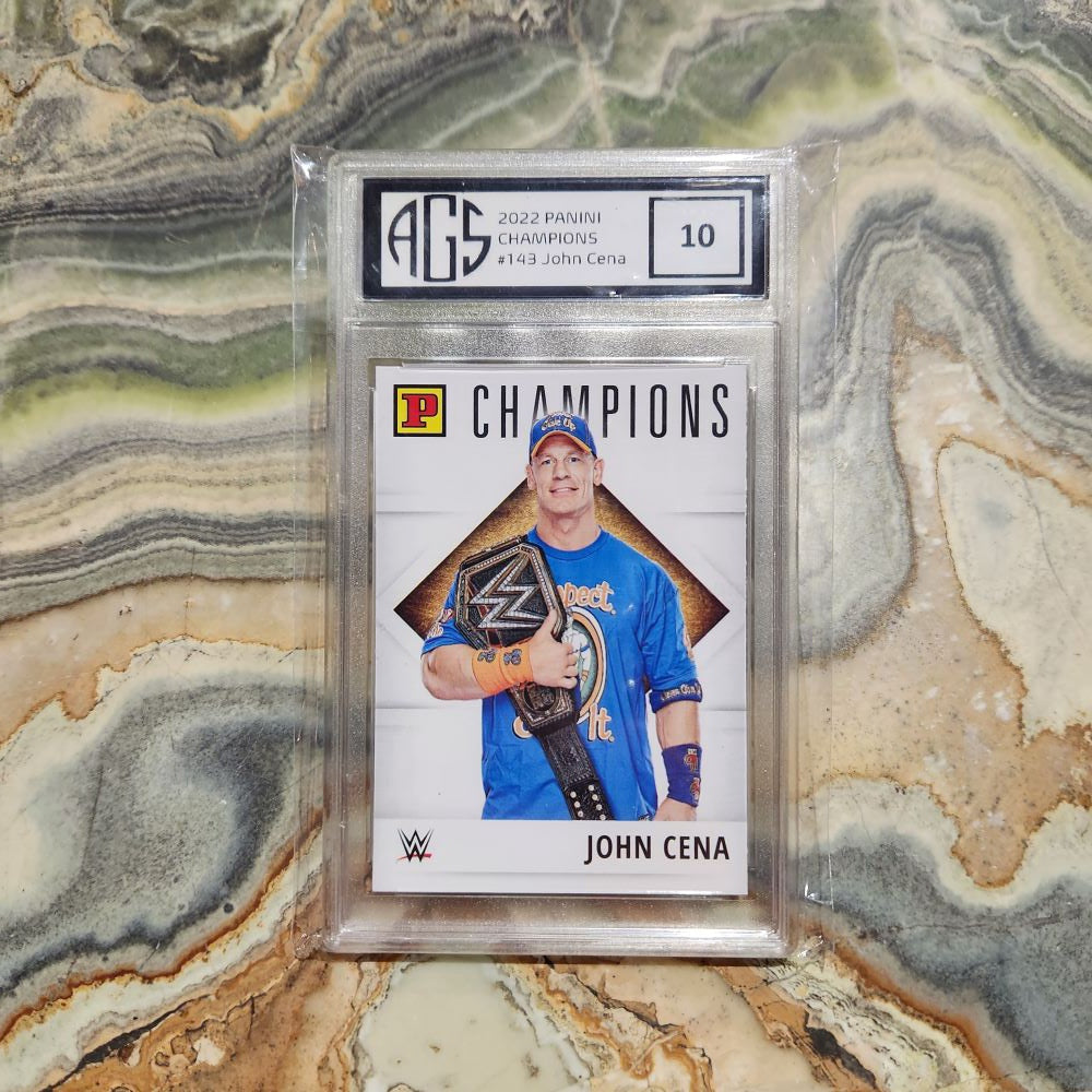 Graded Card - 2022 Panini Campions #143 John Cena