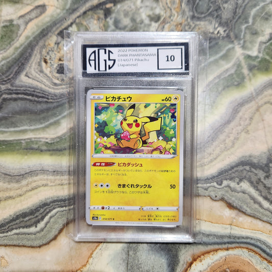 Graded Card - 2022 Pokemon Dark Phantasama 014/071 Pikachu (Japanese)