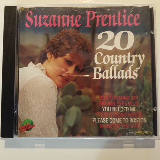 Suzanne Prentice, 20 Country Ballads (1CD)