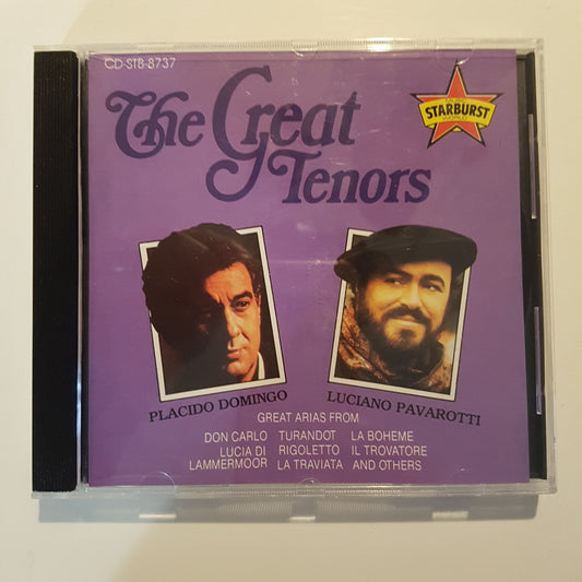 The Great Tenors, Placido Domingo & Luciano Pavarotti (1CD)