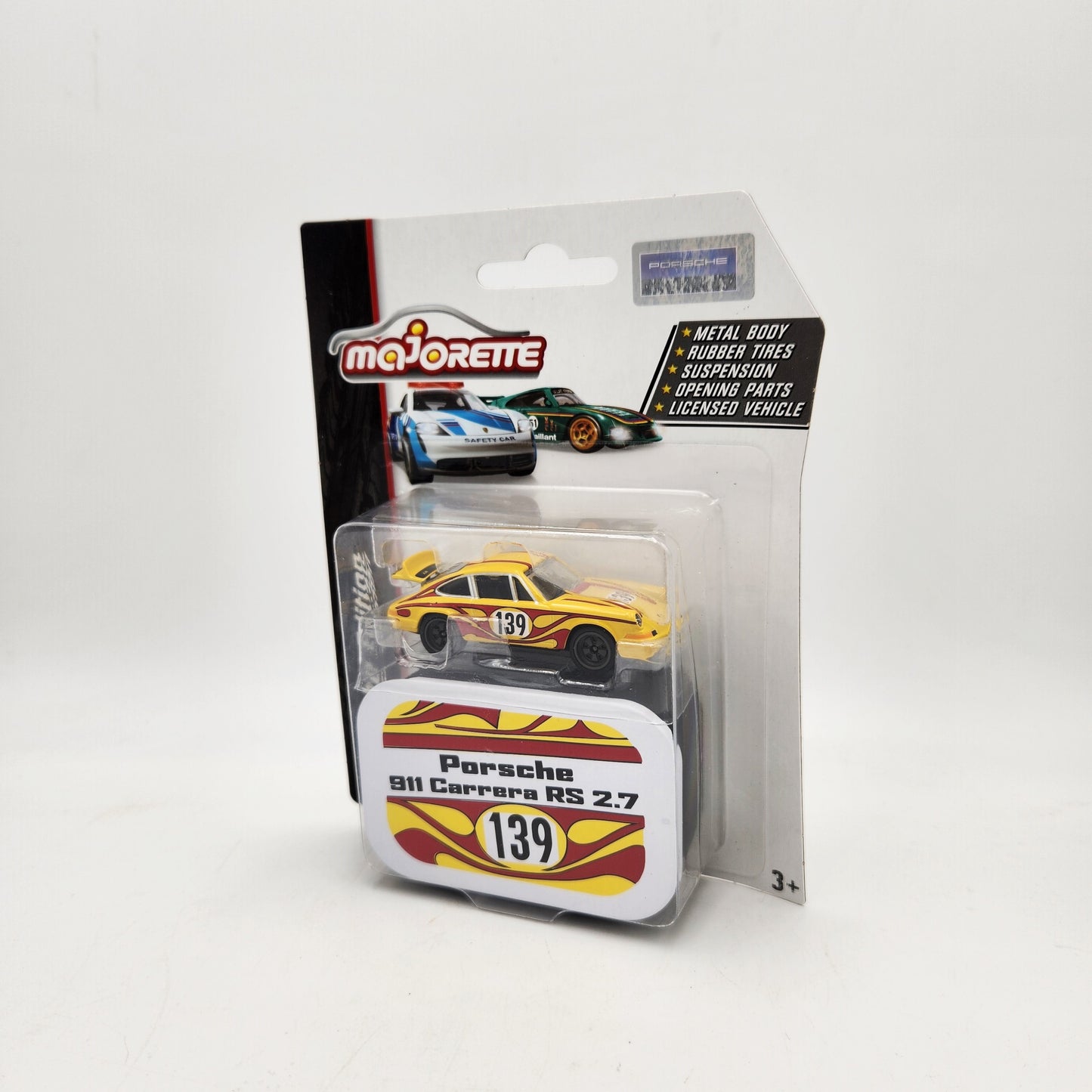 Majorette - Porsche Motorsport Deluxe Cars - 911 Carrera RS 2.7 (New for 2023)