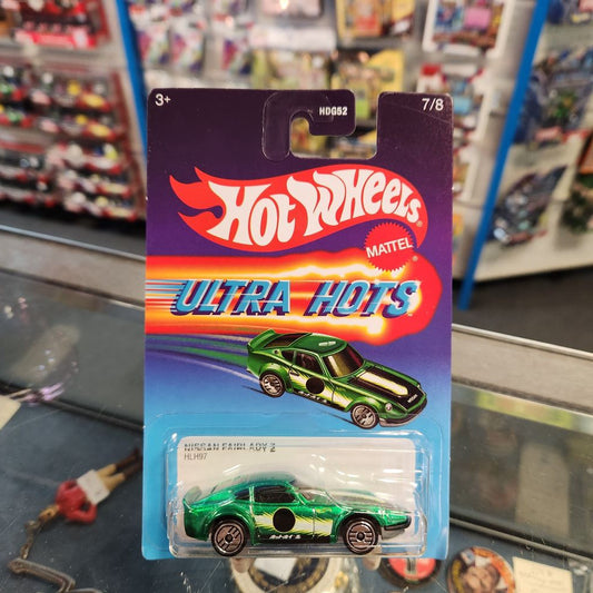 Hot Wheels 'Ultra Hots' - Nissan Fairlady (Metallic Green)