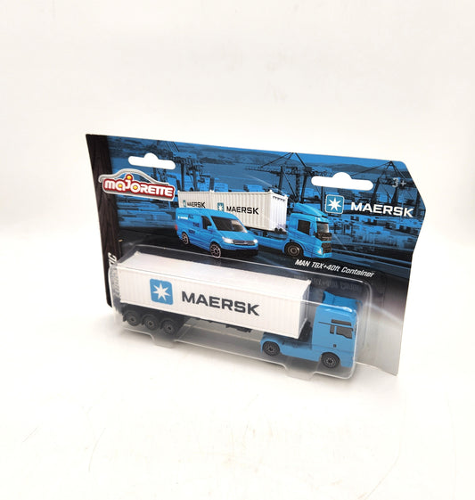 Majorette - Maersk Logistic - MAN TGX + 40ft Container (New for 2023)