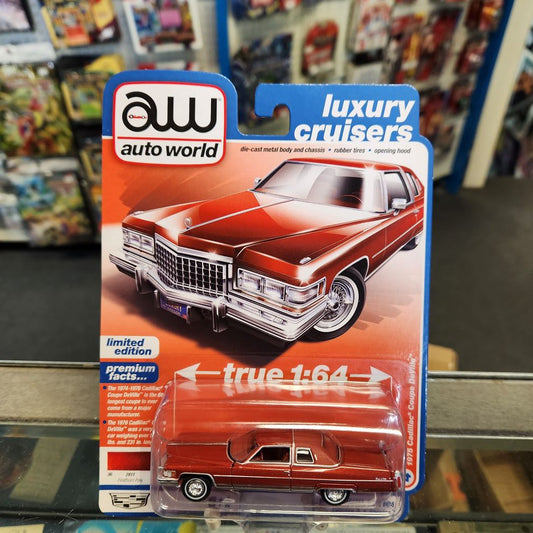 Auto World 2022 R3 Ver. B Premium Series - 1975 Cadillac Coupe DeVille