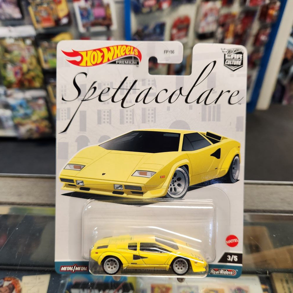 Hot Wheels - Car Culture 'Spettacolare' - Lamborghini Countach LP 5000 QV