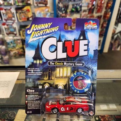 Johnny Lightning - 2022 Pop Culture R1 - 2000 Ford Mustang (Miss Scarlet)