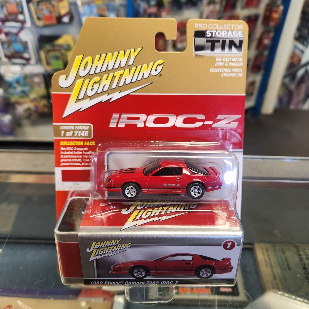 Johnny Lightning - 2022 Collector Tin R2 Vers. A - 1989 Chevy Camaro Z28 IROC-Z