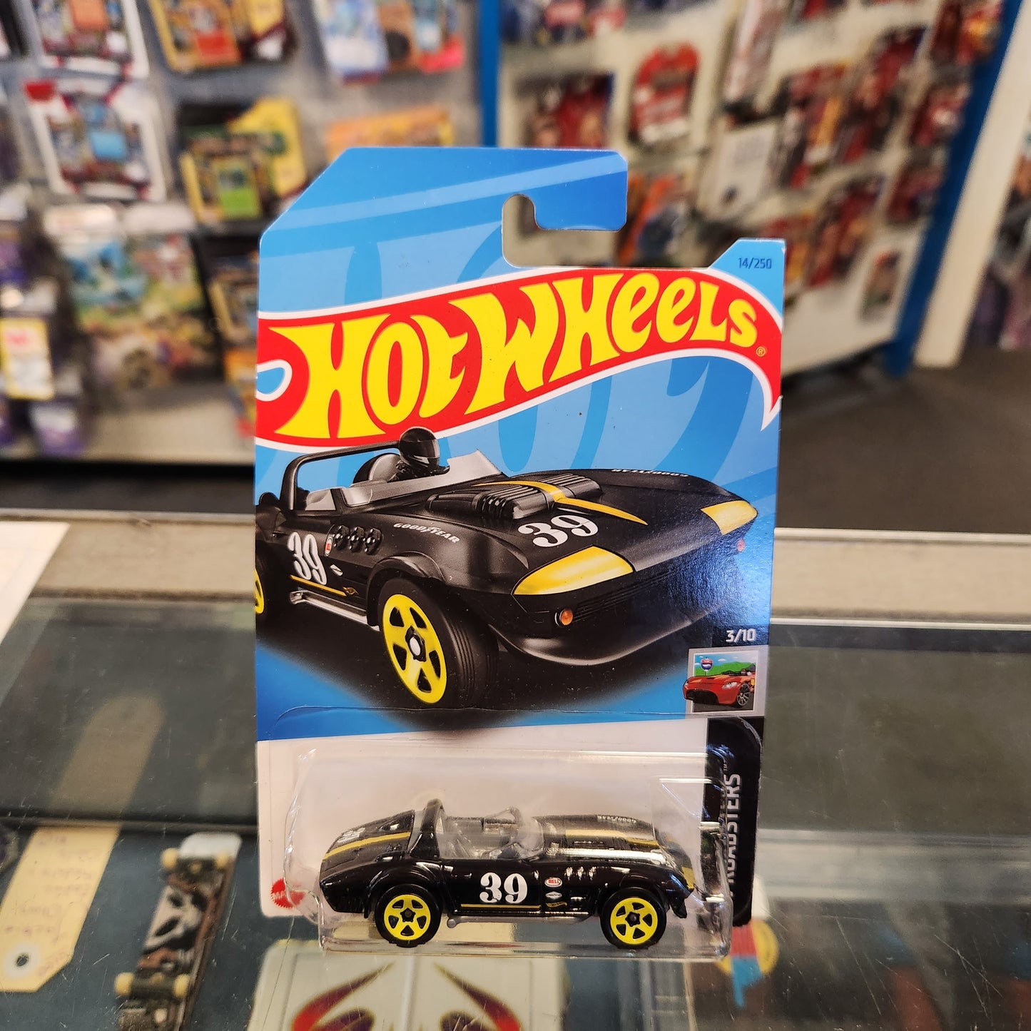 Hot Wheels - Corvette Grand Sport Roadster - Long Card