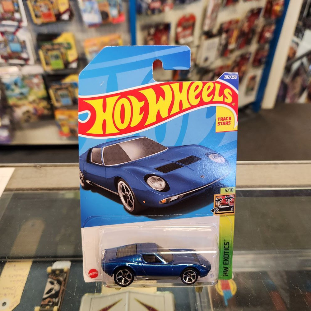 Hot Wheels - '71 Lamborghini Miura SV - Long Card