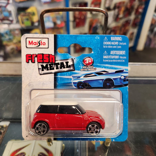Maisto - BMW Mini (Red/White Roof)