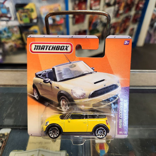 Matchbox - Mini Cooper S Convertible (Yellow)