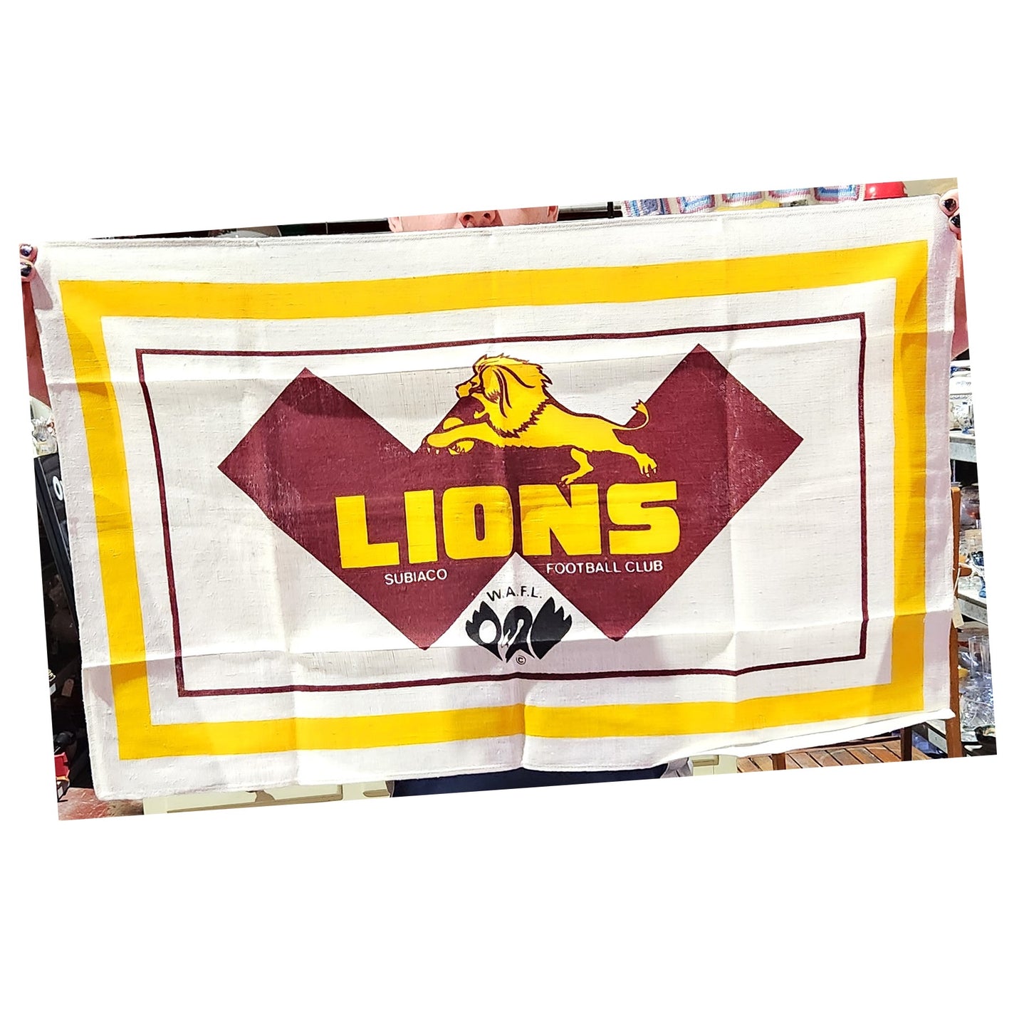 Lions: Subiaco Football Club W.A.F.L Tea Towel