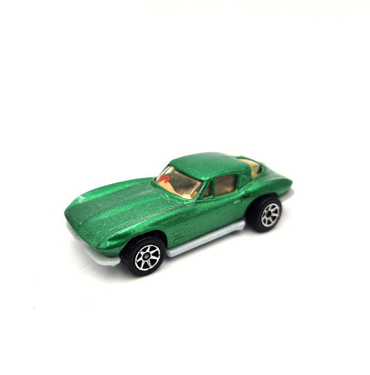 Uncarded - Hot Wheels - Corvette 2 Door (Green)