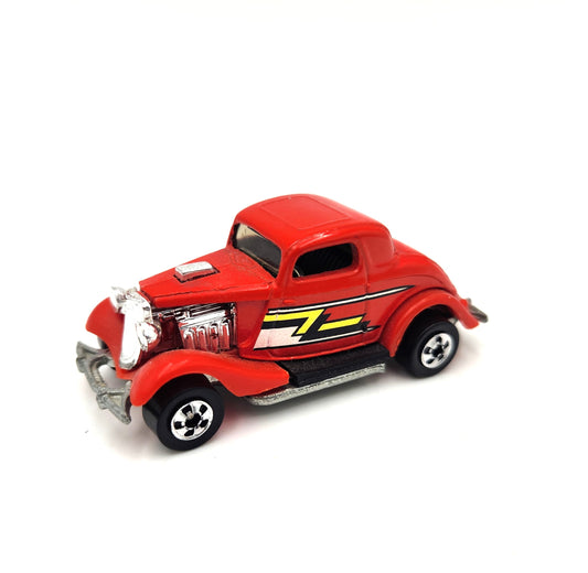 Uncarded - Hot Wheels - Hot Rod (Red with Z Decal)