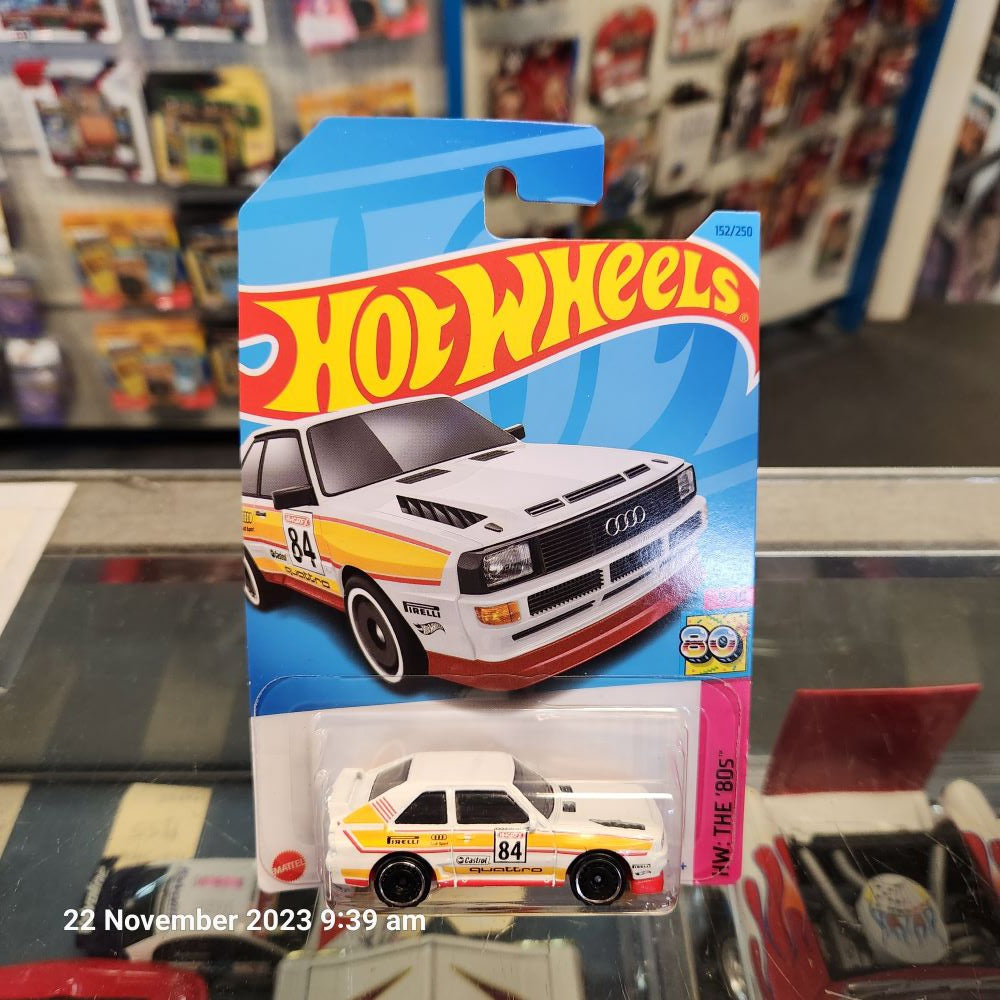 Hot Wheels - '84 Audi Sport Quattro #152 - Long Card