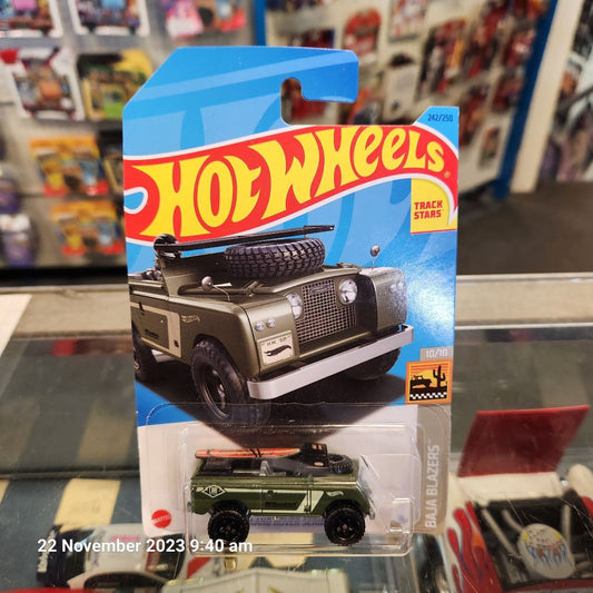 Hot Wheels - Land Rover Series II #242 'Baja Blazer' - Long Card
