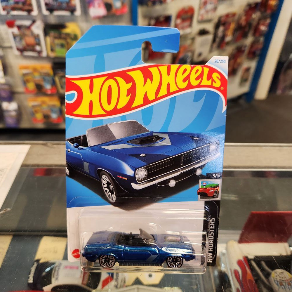 Hot Wheels - '70 Plymouth Barracuda #20 - Long Card