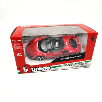 Bburago - Race and Play - Ferrari SF90 Stradale (Red)