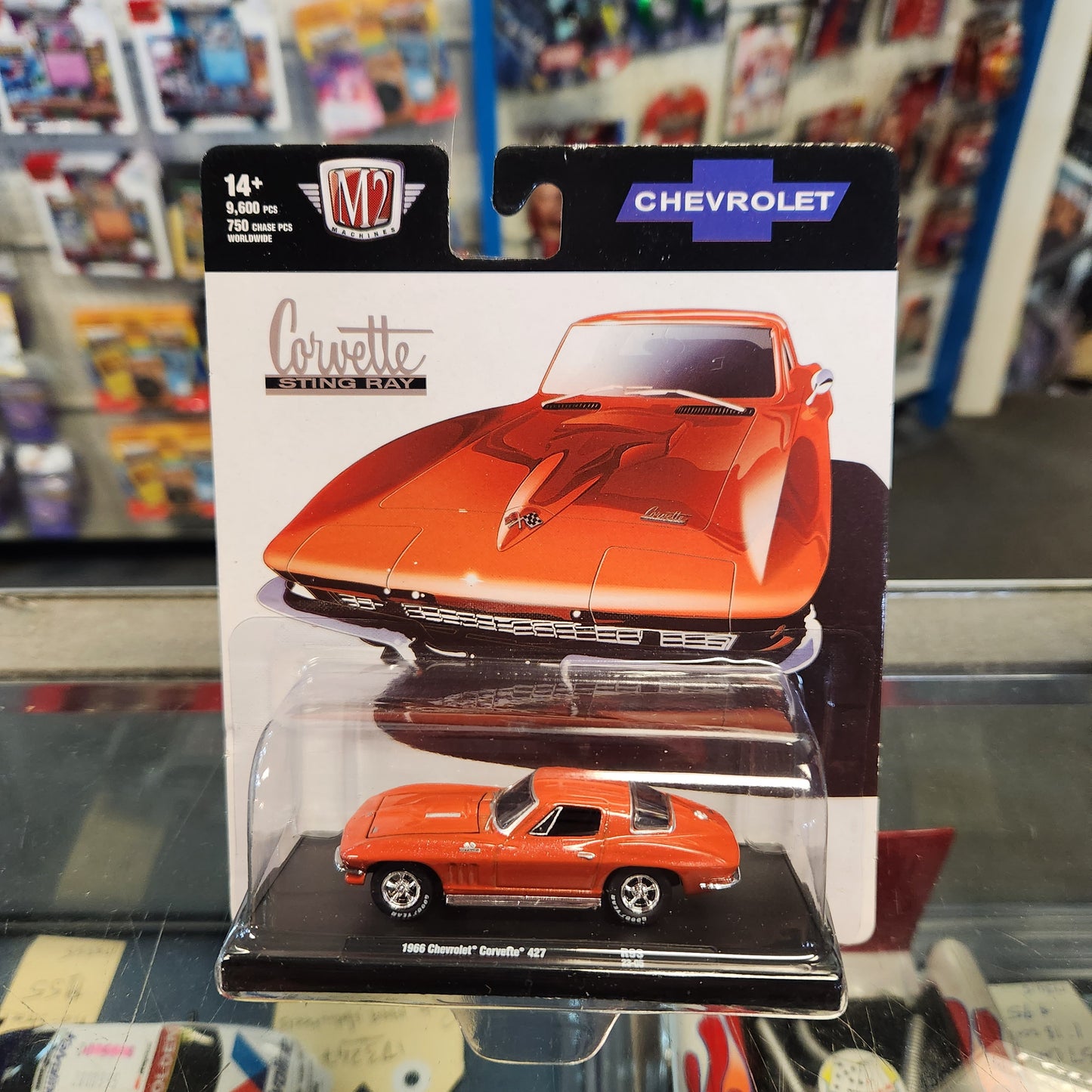 M2 Machines - 1966 Chevrolet Corvette 427 - Orange