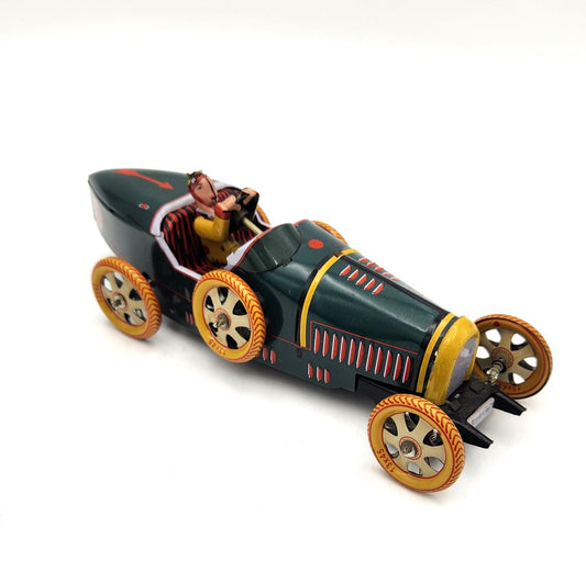 Tin Toy - Bugatti T-35 Racer with Key and Box -18cm