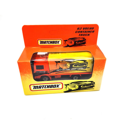 Matchbox - Volvo Container Truck 'Get in the Fast Lane' #62 - 1:64 Scale