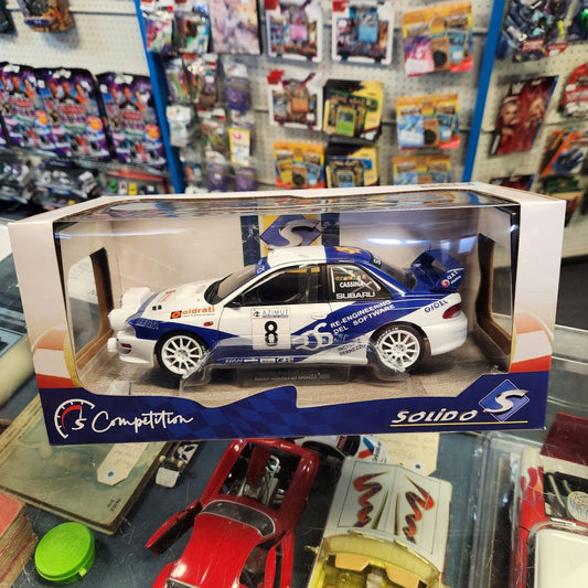 Solido - Subaru Impreza S5 WRC99 (Blue/White) - 1:18 Scale