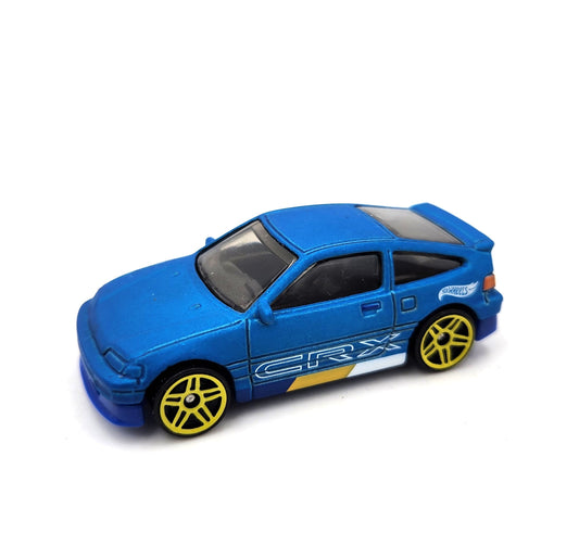 Uncarded - Hot Wheels - '88 Honda CRX - Satin Blue