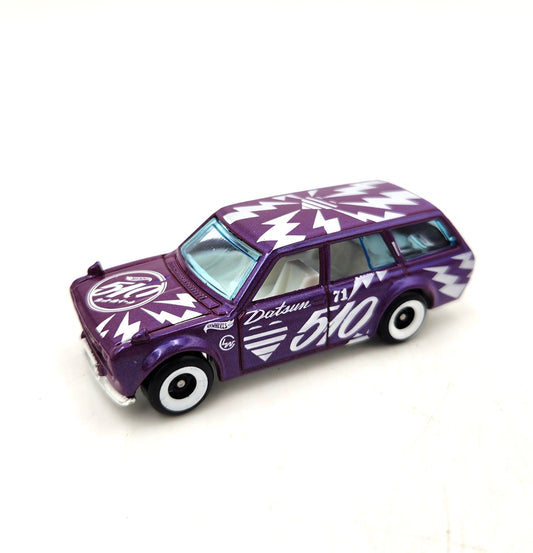 Uncarded - Hot Wheels - '71 Datsun 510 Wagon - Purple