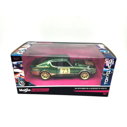 Maisto - 1973 Nissan Skyline 2000 GT-R 'Tokyo Mod' - 1:24 Scale