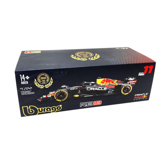 BBurago - 2022 Oracle Red Bull Racing RB18 with Sergio Perez #11 - 1:24 Scale