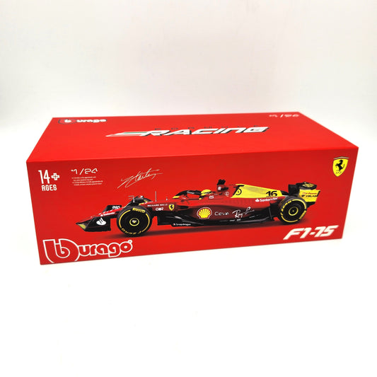 Bburgo - 2022 Ferrari F1 Team F1-75 '75th Anniversary' - Charles Leclerc #16 - 1:24 Scale