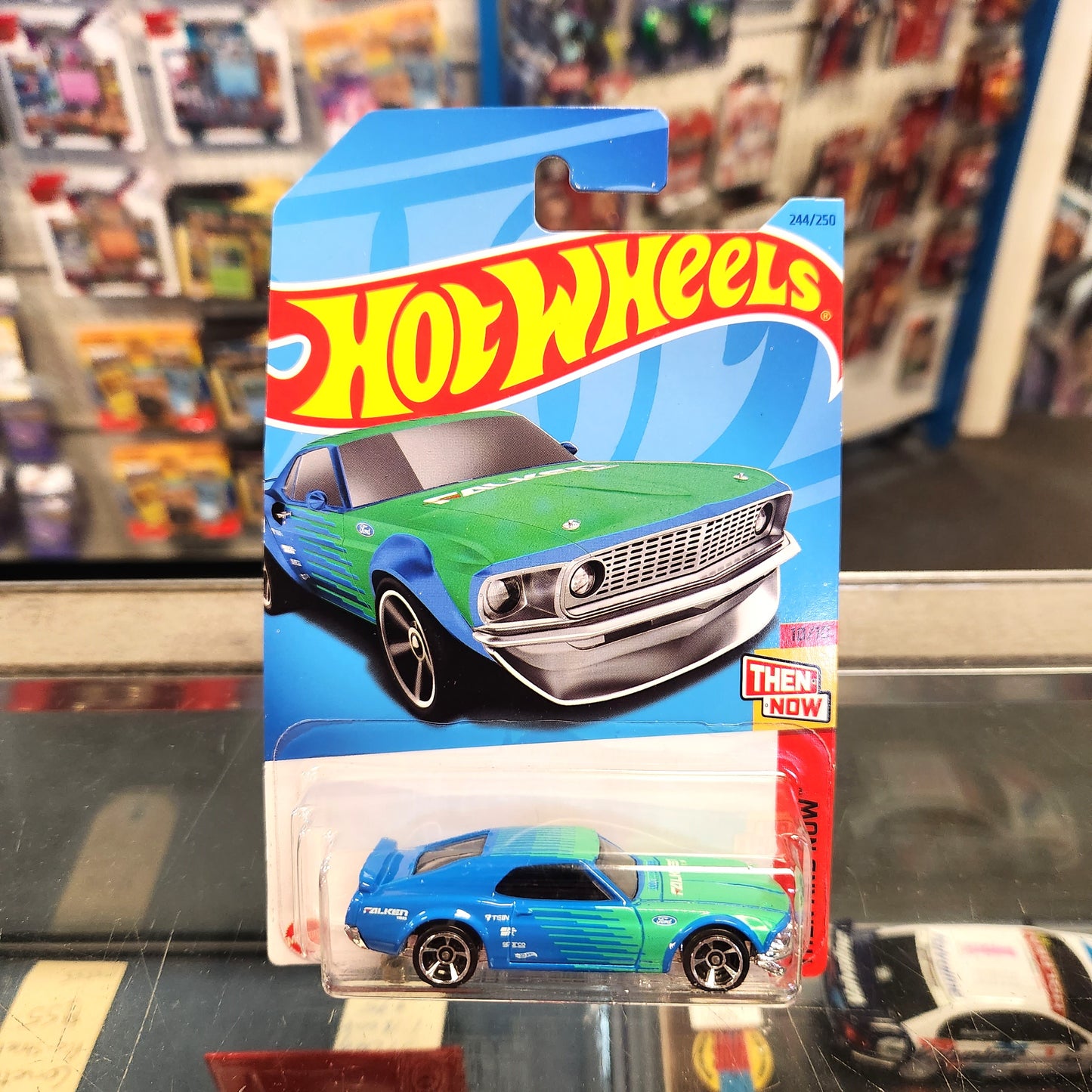 Hot Wheels - '69 Ford Mustang Boss 302 - Long Card