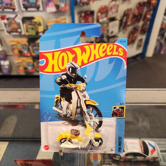 Hot Wheels - Honda Super Cub Bike - Long Card