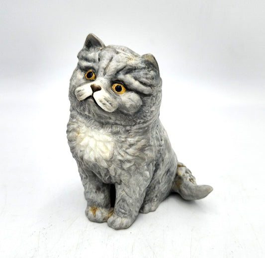 Cute Little Royal Worchester Porcelain Sitting Kitten - 10cm
