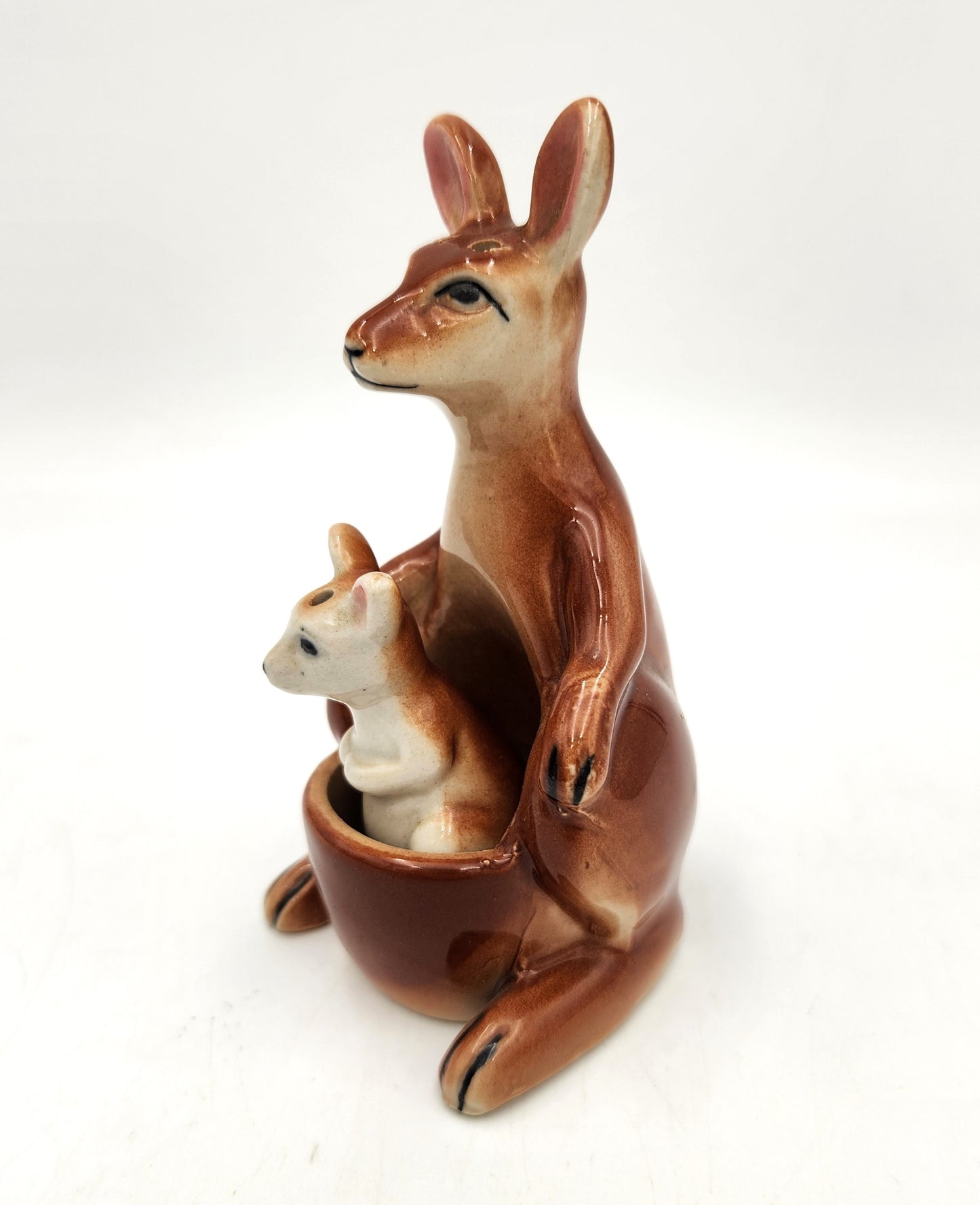 Kitsch Ceramic Kangaroo and Joey Salt & Pepper - 11cm