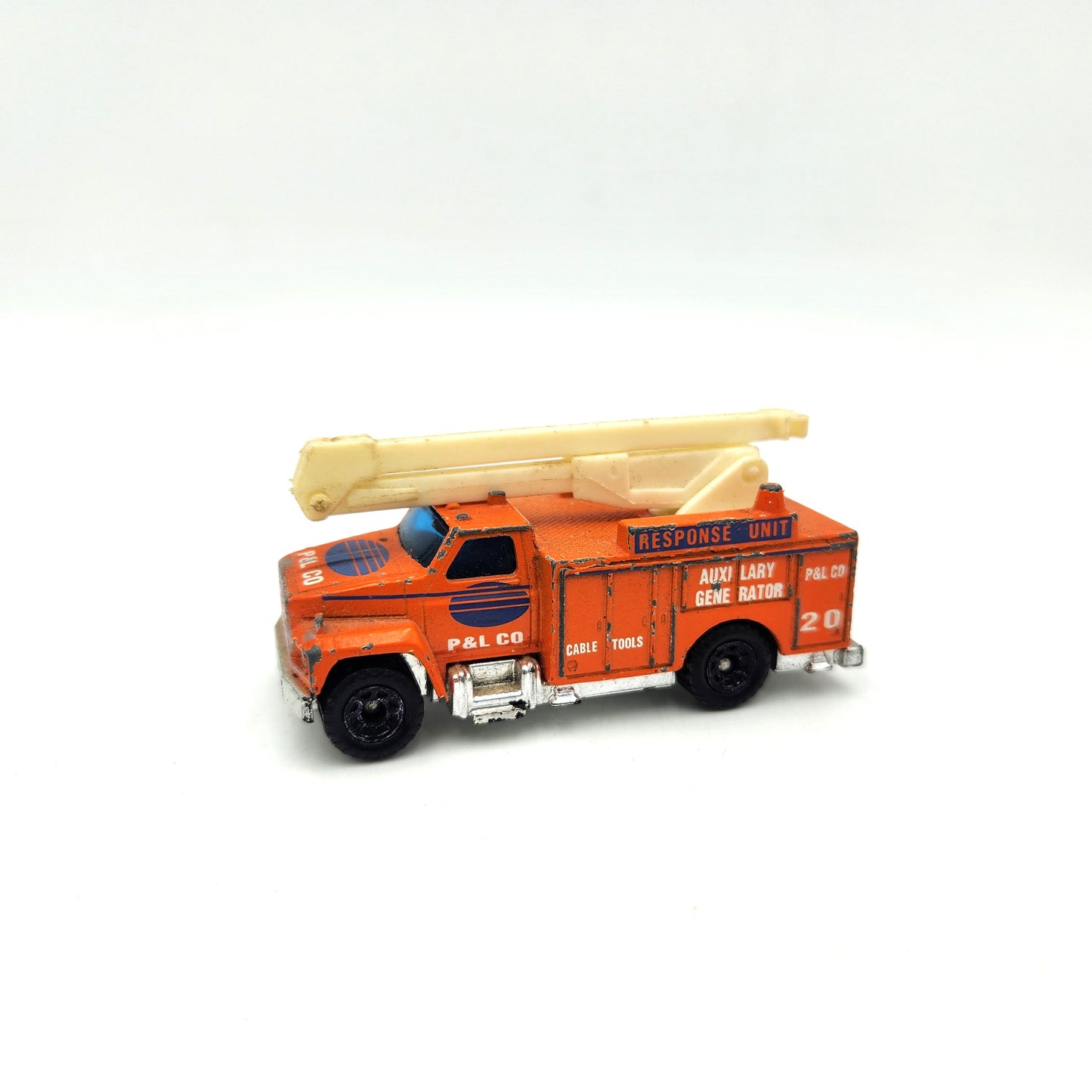 Uncarded - Matchbox - Utility Truck 'P&L Co' - Orange