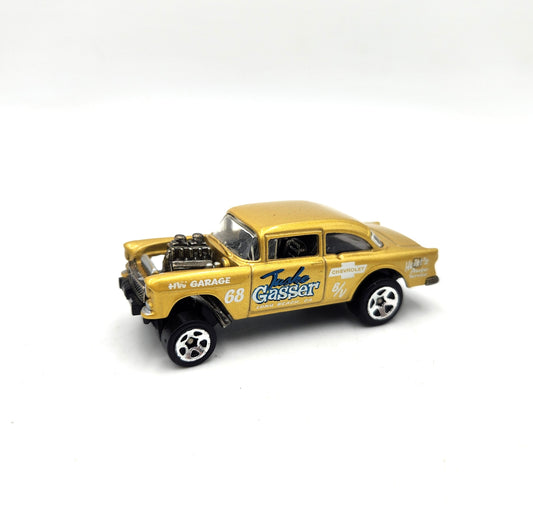 Uncarded - Hot Wheels - '55 Chevy Gasser 'Tuske Gasser' - Metallic Gold