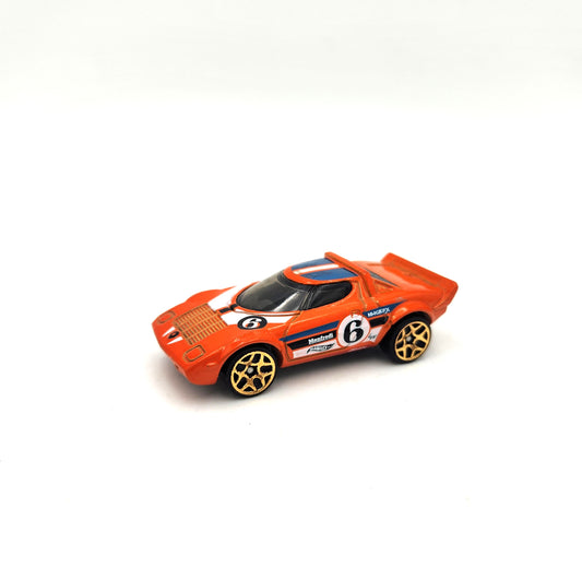 Uncarded - Hot Wheels - Lancia Stratos #6 - Orange